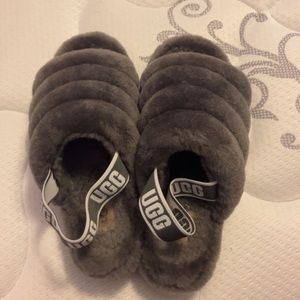 grey ugg slippers!